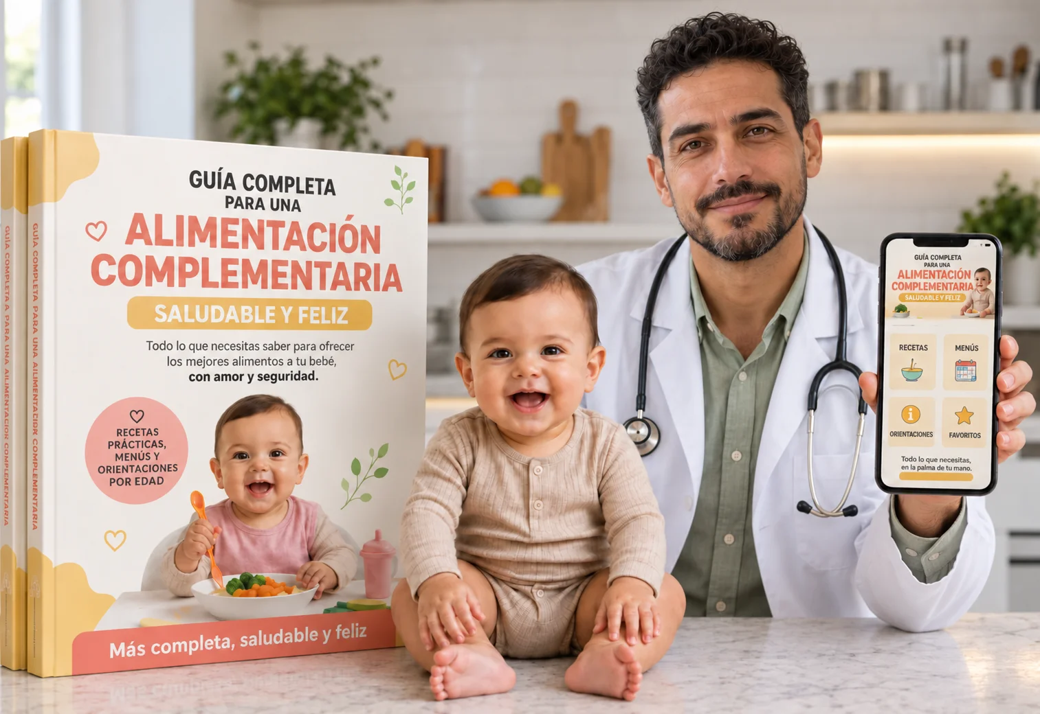 Guía completa para una alimentación complementaria saludable y feliz